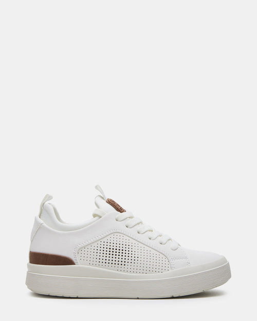 Kids' OASYS White Boys' Low-Top Lace-Up Sneakers | Steve Madden