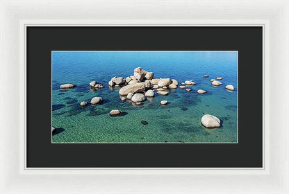 Lake Tahoe Ombre  - Framed Print