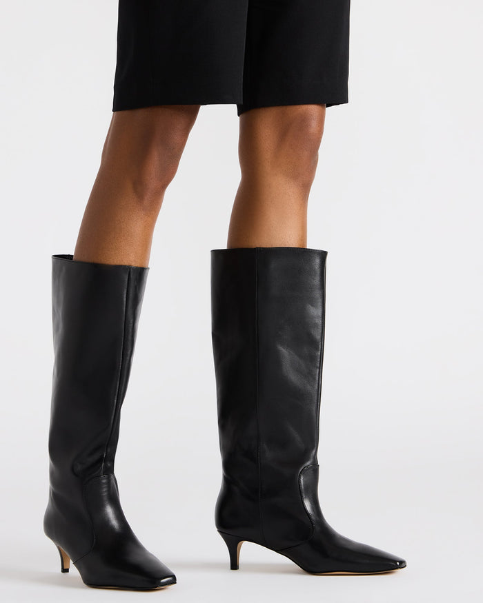 LANDER BLACK LEATHER