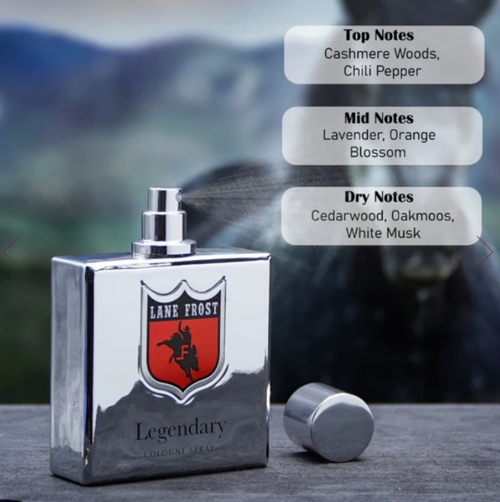 Lane Frost Legendary Chrome Version 3.4 fl oz  Cologne Spray