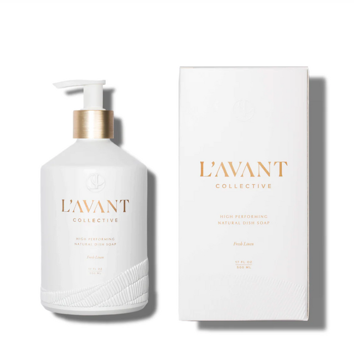 L'AVANT Collective High Performing Dish Soap, Fresh Linen