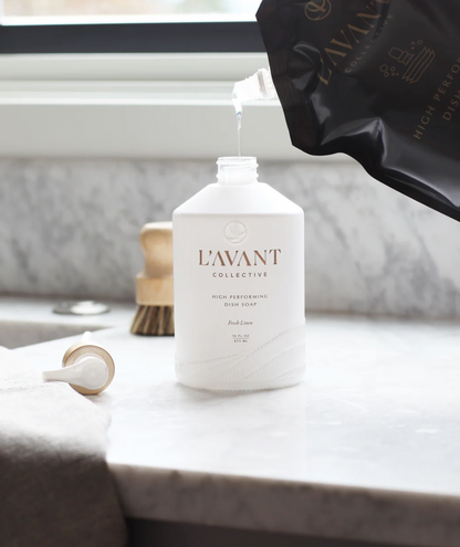 L'AVANT Collective High Performing Dish Soap, Fresh Linen