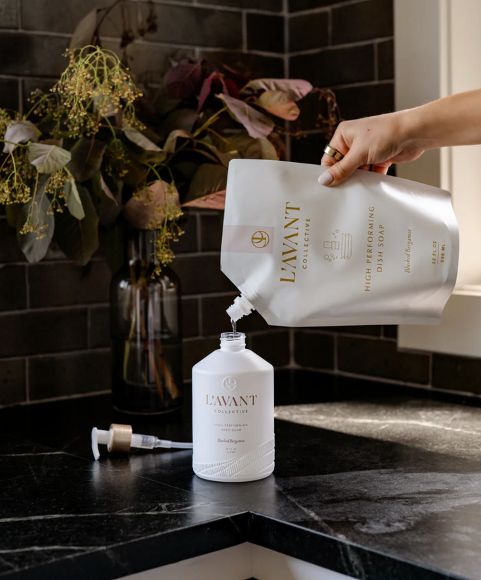 L'AVANT Collective High Performing Dish Soap Refill, Blushed Bergamot