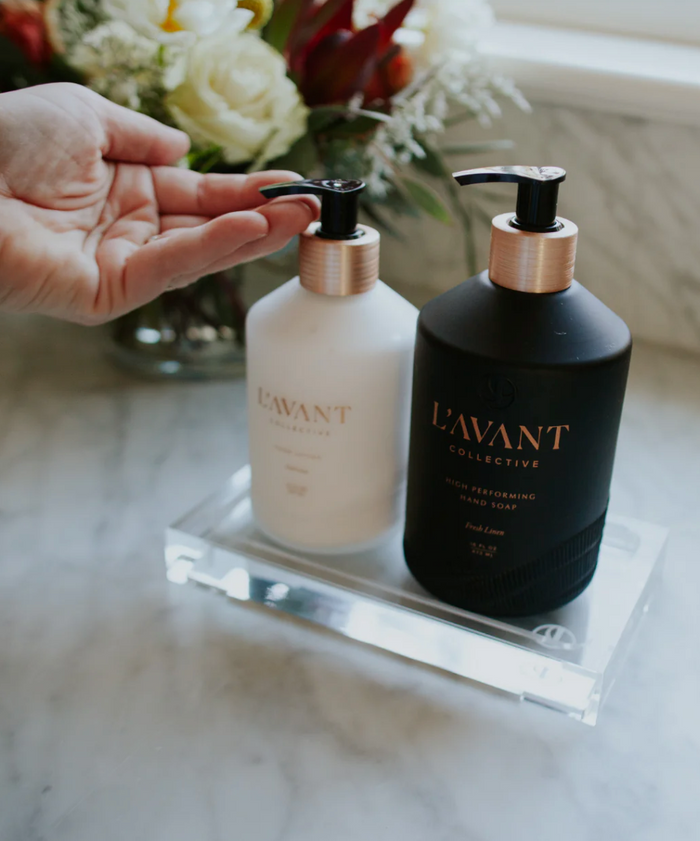 L'AVANT Collective Lucite Tray, Medium