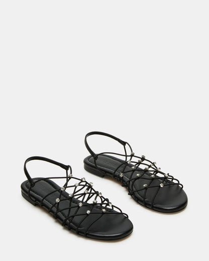LIBRA BLACK RHINESTONES
