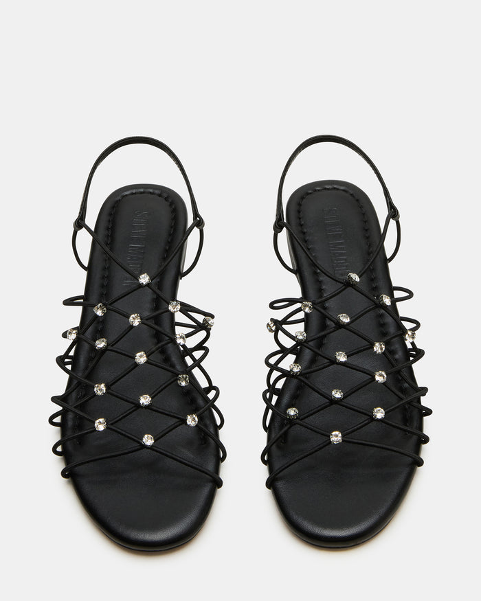 LIBRA BLACK RHINESTONES