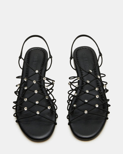 LIBRA BLACK RHINESTONES