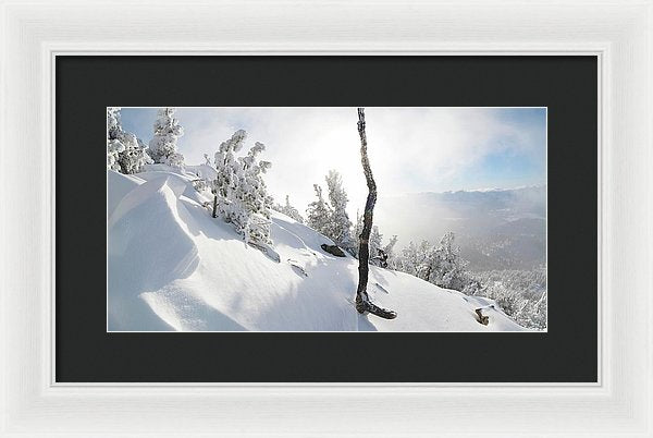 16.000" x 8.250" / White / Black