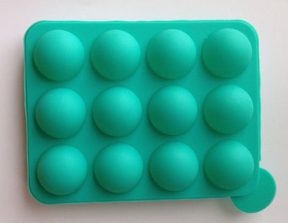 Lollipop Pop Mold Baking Silicone Tray-Unbranded