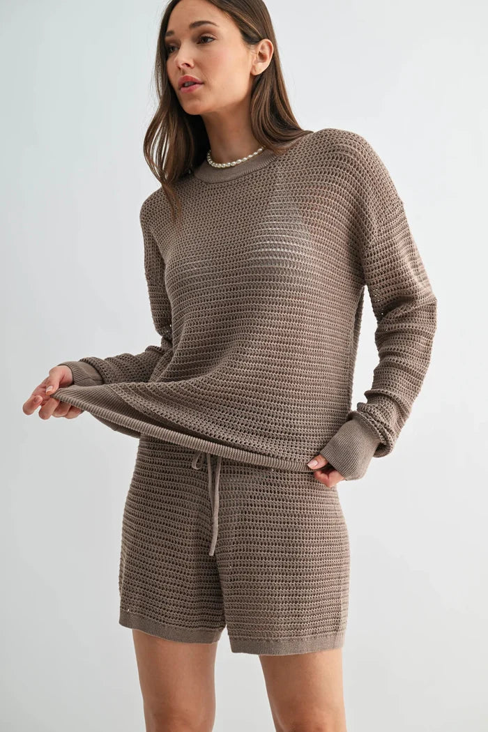 Marlowe Crochet Pullover
