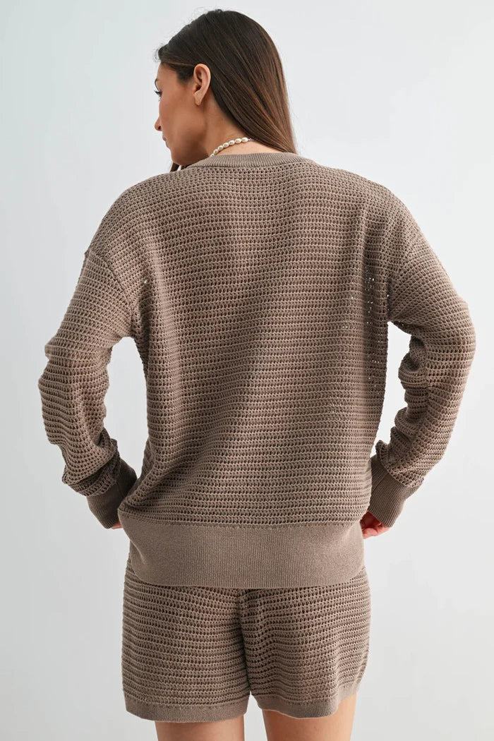 Marlowe Crochet Pullover