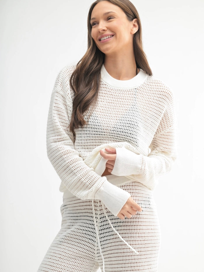 Marlowe Crochet Pullover