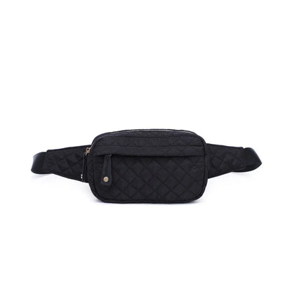 Gina Quilted Nylon Belt Bag