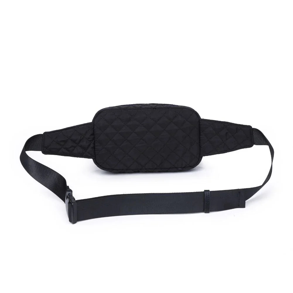 Gina Quilted Nylon Belt Bag
