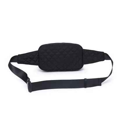 Gina Quilted Nylon Belt Bag