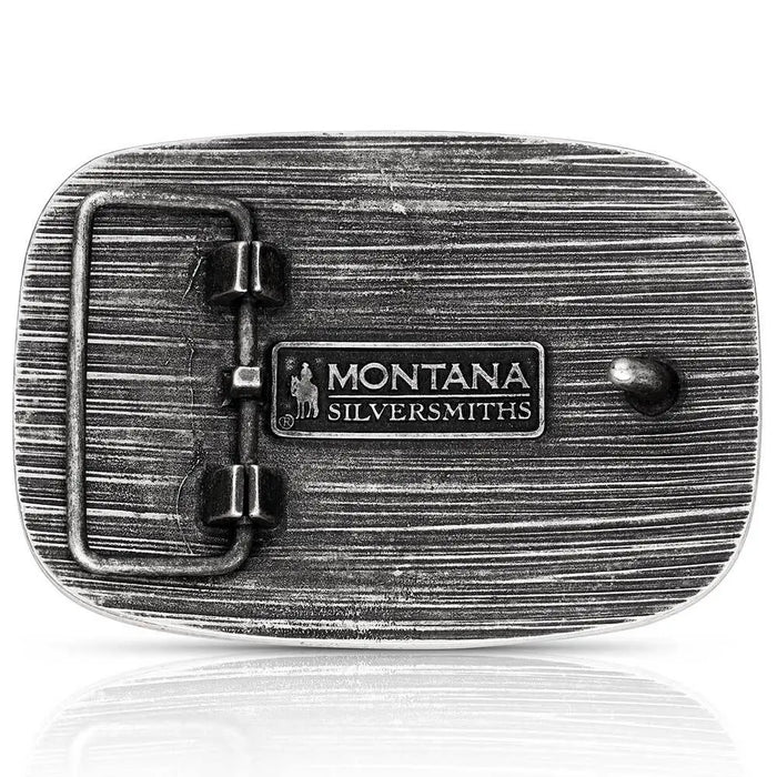 Montana Silversmith 4-H Clover Livestock Silver Belt Buckle A1049S