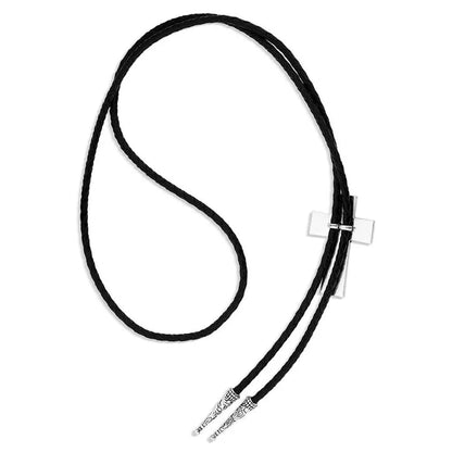 Montana Silversmiths Everlasting Faith Silver Cross Bolo Tie BT6181