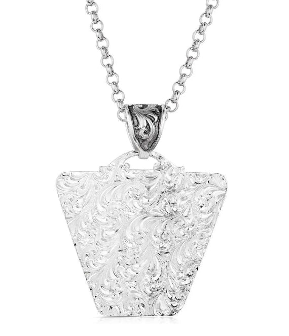 Montana Silversmiths Meadow Majesty Steerhead Necklace NC5898RTG