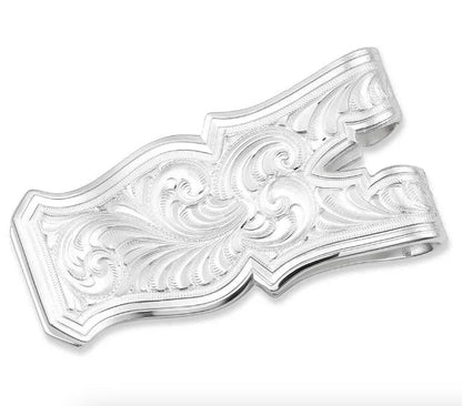 Montana Silversmiths Men's Open Range Longhorn Money Clip MCL5985-384S