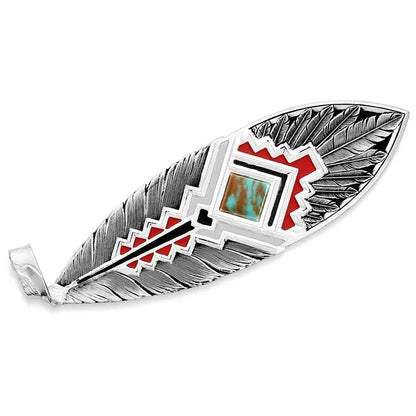 Montana Silversmiths Southwest Aura American-Made Hat Feather AMHF6058