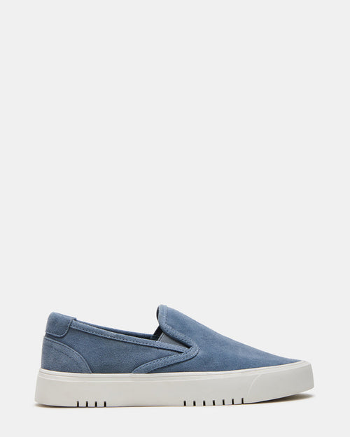 MURPHY Denim Suede Low-Top Sneaker | Women's Sneakers | Steve Madden