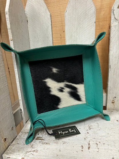 Myra Bag Stellona Canyon Hair-On Geniune Hide Tray S-8855-Painted Cowgirl Western Store