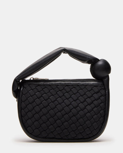 NATASHA Bag Black Women's Mini Woven Handbag | Steve Madden