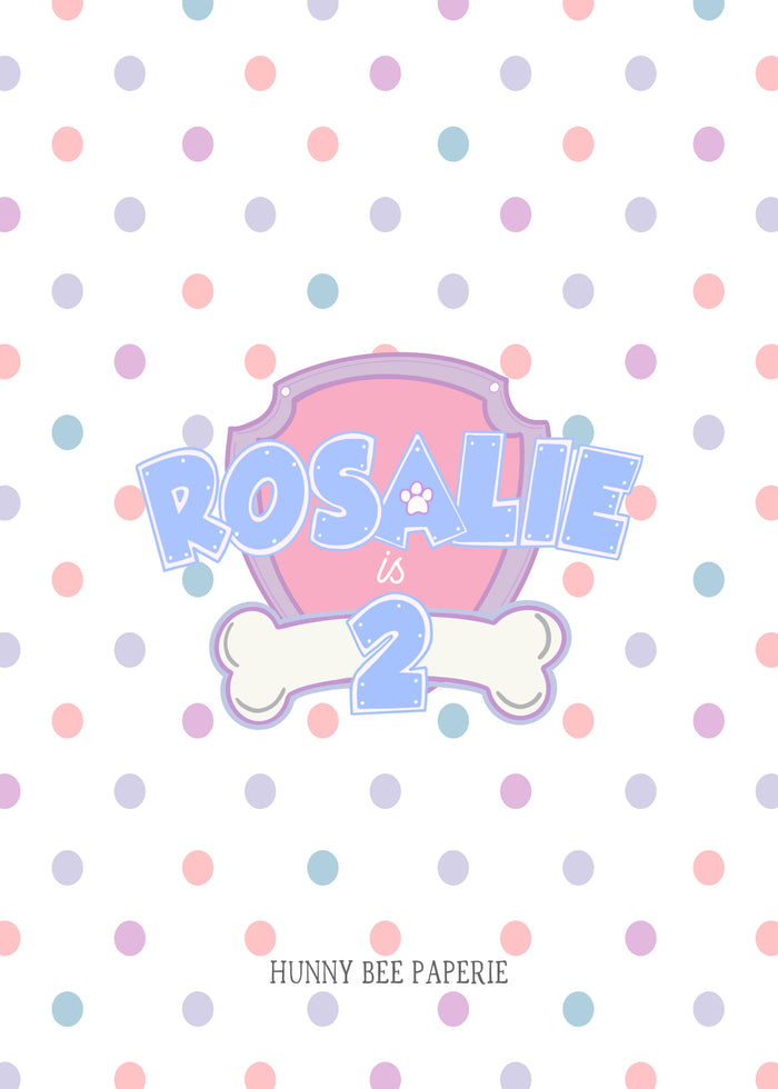 Paw Patrol Birthday Invitation