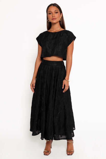 Beckham Two Piece Set - Black