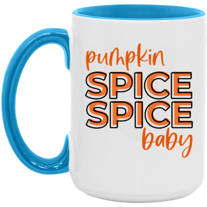 Pumpkin Spice Spice Baby ceramic coffee mug, product photo 3