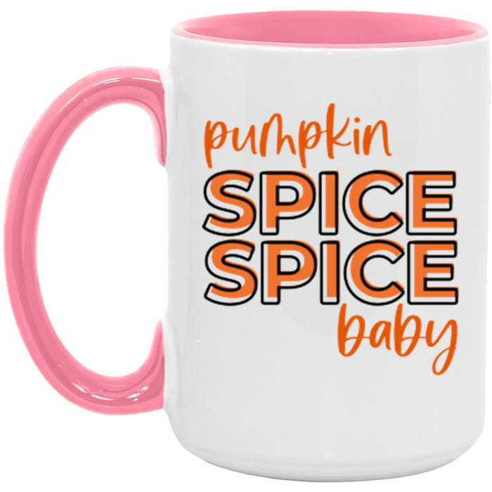 Pumpkin Spice Spice Baby ceramic coffee mug, product photo 5