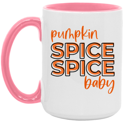 Pumpkin Spice Spice Baby ceramic coffee mug, product photo 5