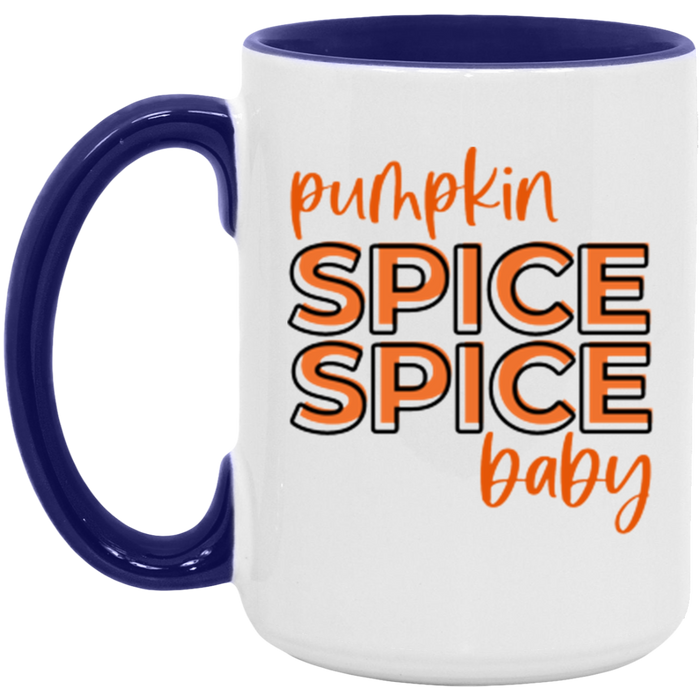 Pumpkin Spice Spice Baby ceramic coffee mug, product photo 7
