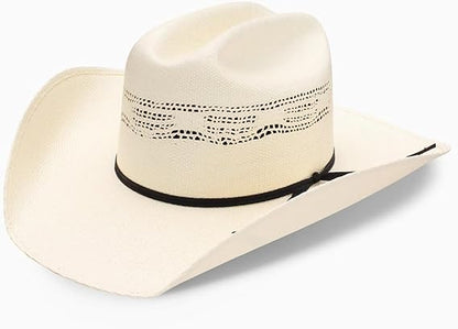 Resistol Denison 7x Straw Cowboy Hat Natural RSDENS-7340-Painted Cowgirl Western Store