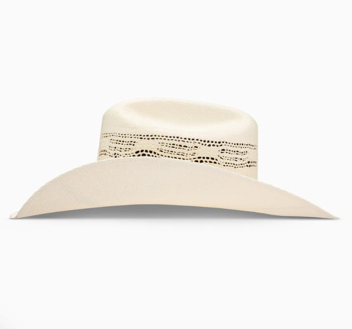 Resistol Denison 7x Straw Cowboy Hat Natural RSDENS-734081