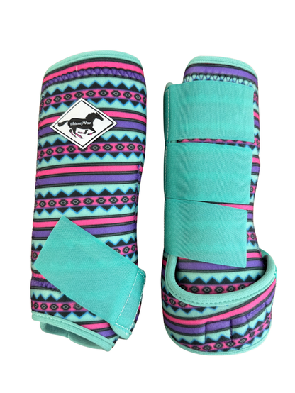 Retro Rodeo Protective Sport Boots