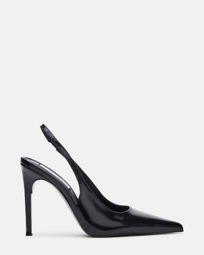 REYES Black Box Slingback Stiletto Pointed-Toe Pump Women's Heel | Steve Madden