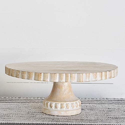 Rustic Wooden Cake Stand
