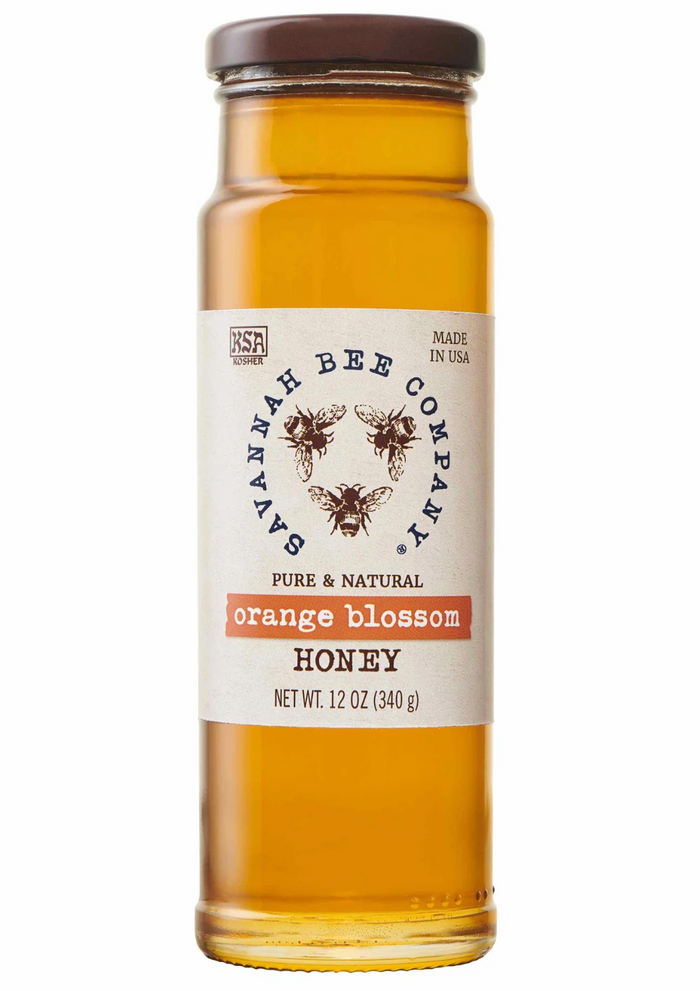 Savannah Bee Company Orange Blossom Honey, 12 Ounces