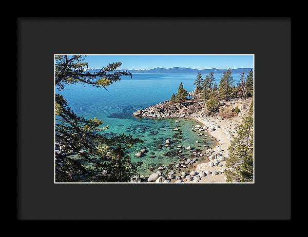 Secret Cove Sugarpine - Framed Print