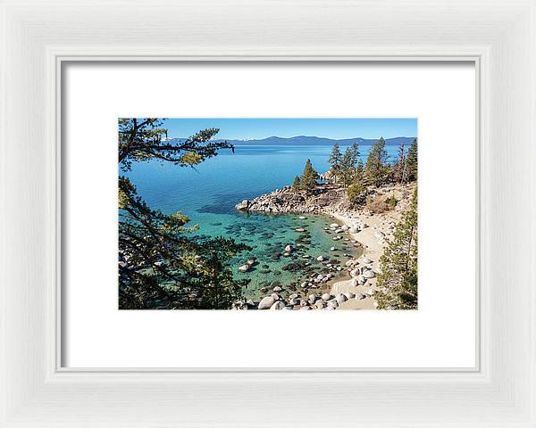 Secret Cove Sugarpine - Framed Print