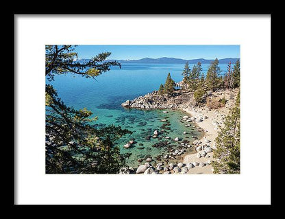 Secret Cove Sugarpine - Framed Print