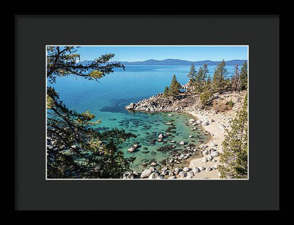 Secret Cove Sugarpine - Framed Print
