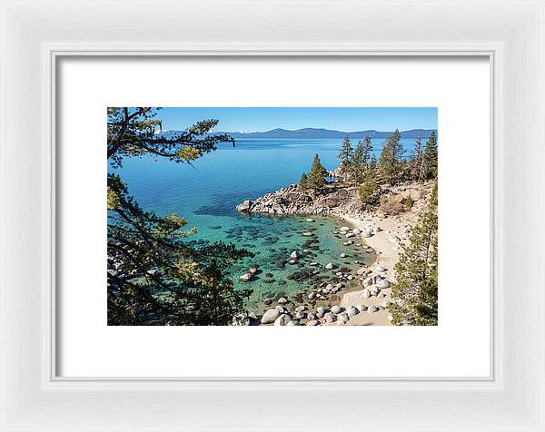 Secret Cove Sugarpine - Framed Print