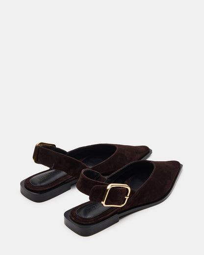 SHAY BROWN SUEDE