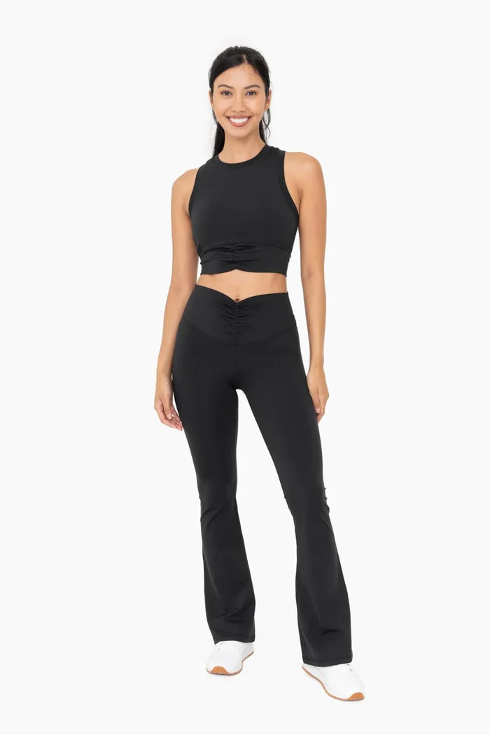 Sienna Scrunch Waist Flared Pants