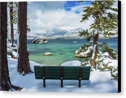 Sit And Relax By Brad Scott - Canvas Print-Lake Tahoe Prints