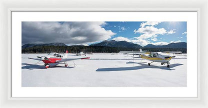 30" x 12" / White / White