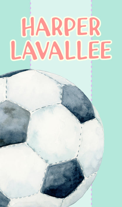 Soccer Bag Tag