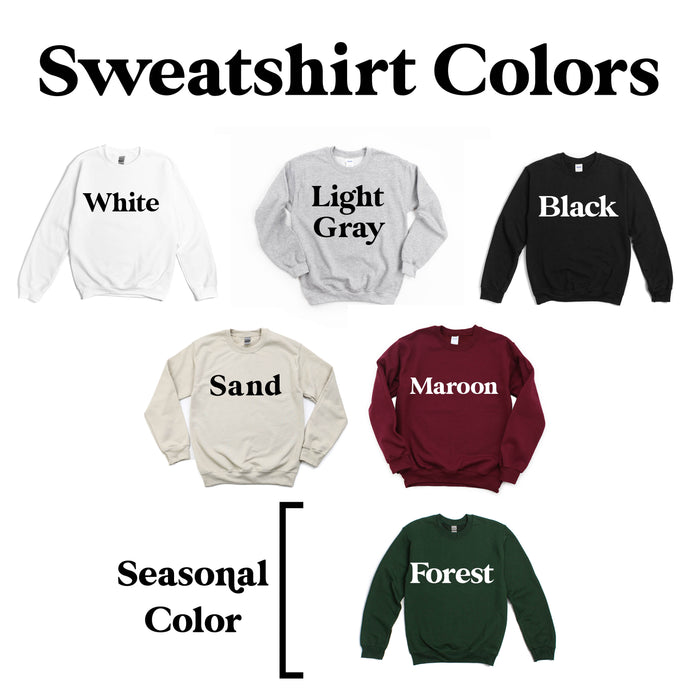 Spooky crewneck sweatshirt, product photo 3